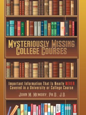 cover image of Mysteriously Missing College Courses